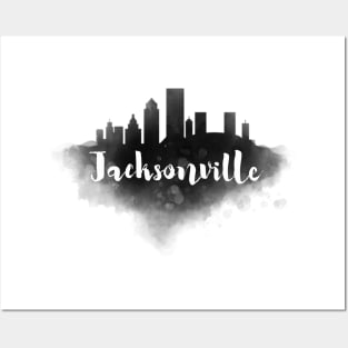 Jacksonville watercolor Posters and Art